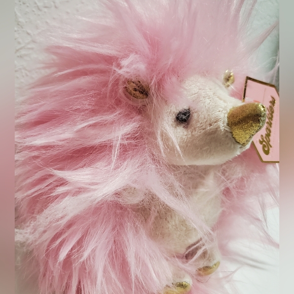 NWT F.A.O Schwarz Sparklers Pink Hedgehog - Picture 3 of 7